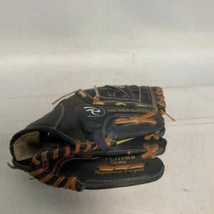 Used Rawlings PL110MB BB/SB Glove RH Throw Black 11" 11823-S000034432