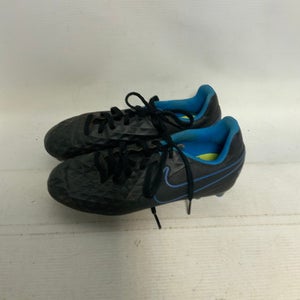 Used Nike TIEMPO Soccer Cleats Black Junior 03.5 11823-S000034427
