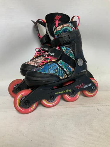 Used K2 MARLEE 11-2 Child Rec Fitness Skates Black Adjustable 11823-S000034423