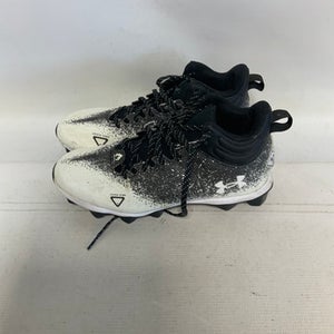 Used Under Armour LOCKED DOWN Adult FB Cleats White Senior 8.5 11823-S000034416