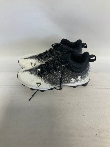 Used Under Armour LOCKED DOWN Adult FB Cleats White Senior 8.5 11823-S000034416