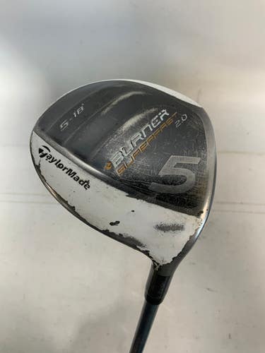 Used Taylormade BURNER SUPERFAST 2.0 Mens Fairway Wood RH 5 Wood 11823-S000034411