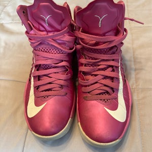 Nike Breast Cancer Awareness Basketball Shoes Pink Size 9.5