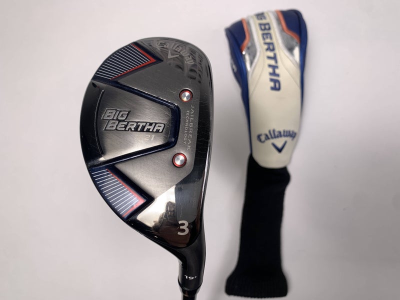Callaway Big Bertha B21 3 Hybrid 19* RCH 65 65g Senior Graphite Mens RH HC