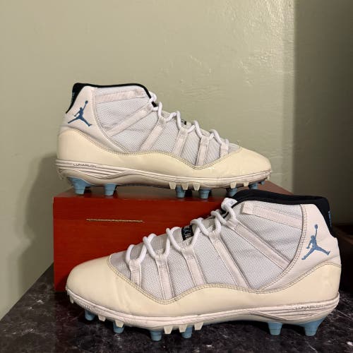 Mens 13 Jordan 11 Legend Blue Lunarlon Football Cleat