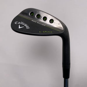 Callaway MD3 Milled Black S-Grind Gap Wedge GW 52* 10 DG S400 Stiff Mens RH