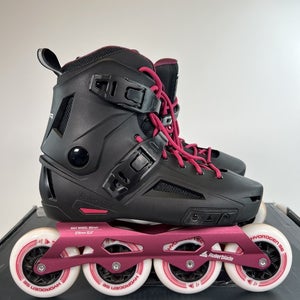 ROLLERBLADE Women's Lightning 90 Black/Sangria Inline Skates (07372200Q78)