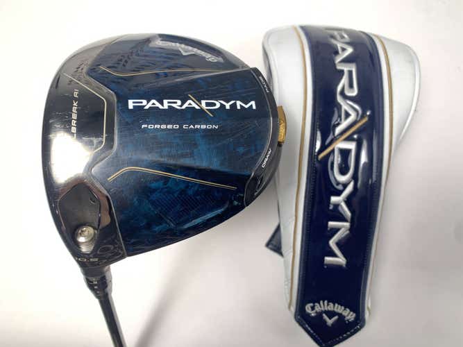 Callaway Paradym Driver 10.5* HZRDUS 5.5 Dual Torsional Design Regular  LH HC