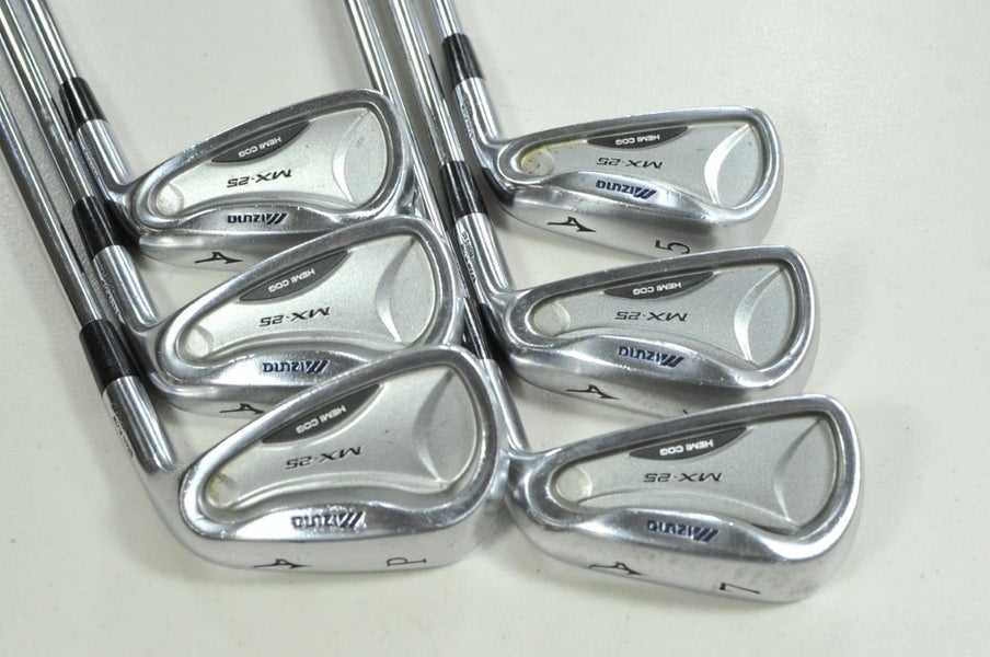 Mizuno MX-25 5-PW Iron Set Stiff Flex Right DG SL S300 Steel  # 202376