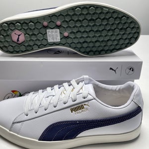 Puma X Arnold Palmer Fusion Classic Golf Shoes White Men's SZ 8 (309793 01)