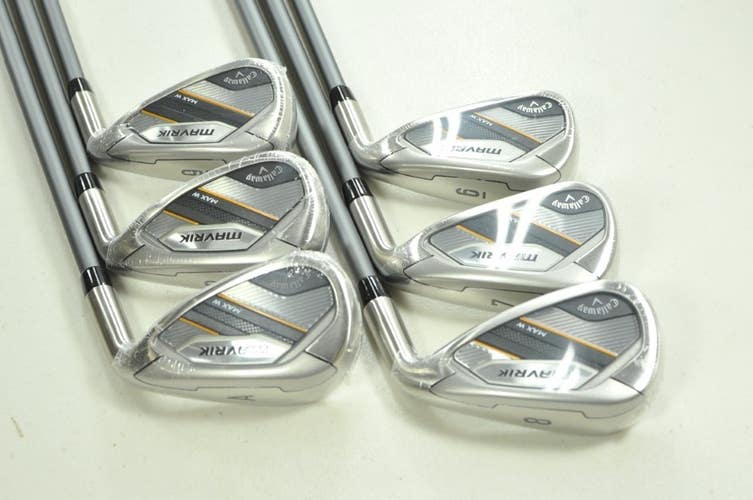 Callaway Mavrik Max Womens 6-PW,AW Iron Set Right Catalyst 4.0 Graphite # 202901
