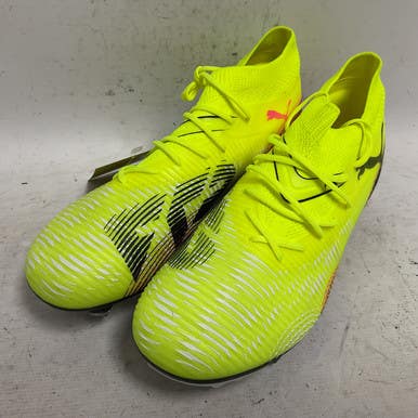 Used Puma Future 8 FG 108140-03 Soccer Cleats Yellow Senior 9 11855-S000191280