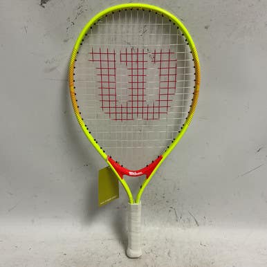 Used Wilson FEDERER Junior Tennis Racquet Yellow 21" 11855-S000191264