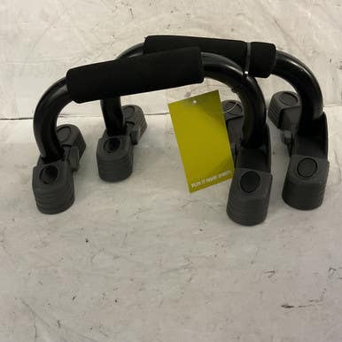 Used Golds Gym PUSH UP HANDLES Black 11855-S000191237