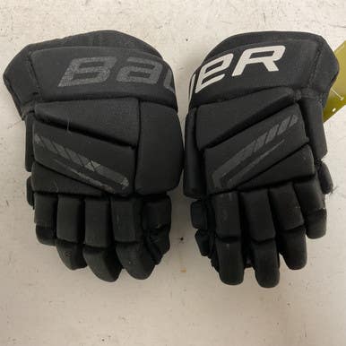 Used Bauer VAPOR VOLT Junior Gloves Black 10" 11855-S000191177