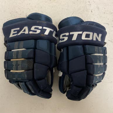 Used Easton Senior Gloves Navy Blue 14" 11855-S000191147