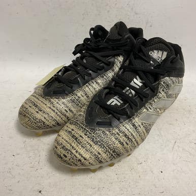Used Adidas Freak Carbon Bounce EF8699 Adult FB Cleats Black And Silver Senior 11 11855-S000191140
