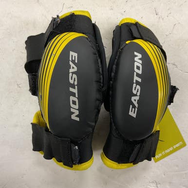 Used Easton RS Youth Elbow Pads Black And Yellow LG 11855-S000191138