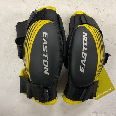 Used Easton RS Youth Elbow Pads Black And Yellow LG 11855-S000191138