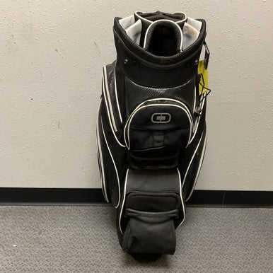 Used Ogio Mens Cart Bag Black And White 11855-S000191124