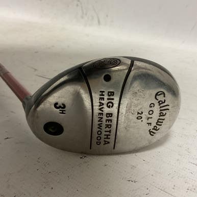 Used Callaway BIG BERTHA HEAVENWOOD Mens Hybrid Club RH 3 Hybrid 11855-S000191130
