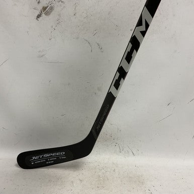 Used CCM JETSPEED FT445 Junior One Piece Right Black And Wine Red 40 Flex 11855-S000191121