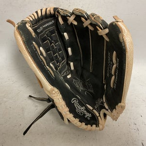 Used Rawlings HFP120BW BB/SB Glove RH Throw Black 12" 11855-S000191382