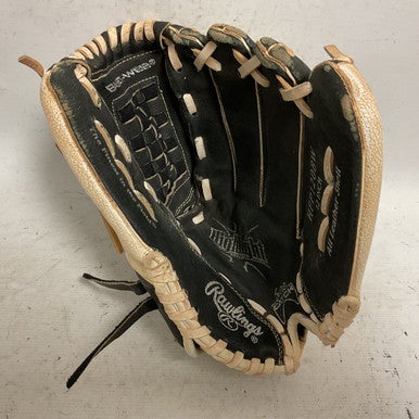 Used Rawlings HFP120BW BB/SB Glove RH Throw Black 12" 11855-S000191382
