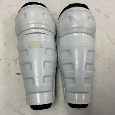 Used NHL SHIN Youth Shin Guards White 7" 11855-S000191370