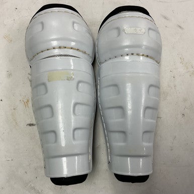 Used NHL SHIN Youth Shin Guards White 7" 11855-S000191370
