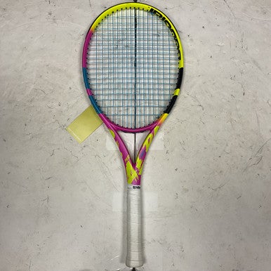 Used Babolat PURE AERO RAFA Adult Tennis Racquet Yellow 4 3/8" 11855-S000191364