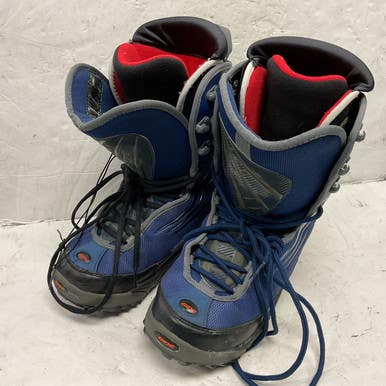 Used Ride ORION Mens Snowboard Boots Navy Blue Senior 9 11855-S000191359