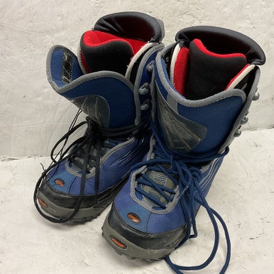 Used Ride ORION Mens Snowboard Boots Navy Blue Senior 9 11855-S000191359