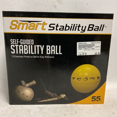 Used SMART STABILITY BALL Body/Fit Ball Yellow 55 cm 11855-S000191354