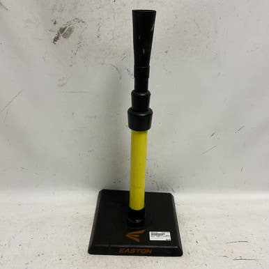 Used Easton SQUARE IT UP BB/SB Batting Tee Black And Yellow 11855-S000191356