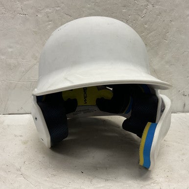Used Easton MACH JR REVA Batting Helmet No Mask White One Size 11855-S000191344
