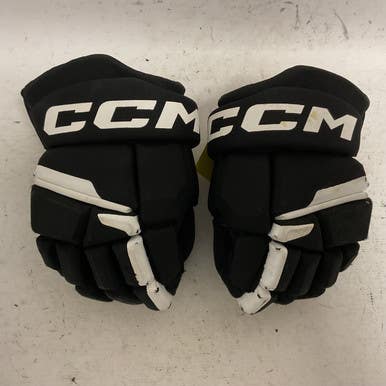 Used CCM NEXT Junior Gloves Black And Red 10" 11855-S000191305