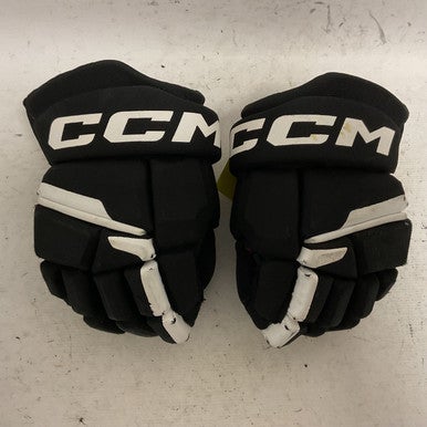Used CCM NEXT Junior Gloves Black And Red 10" 11855-S000191305