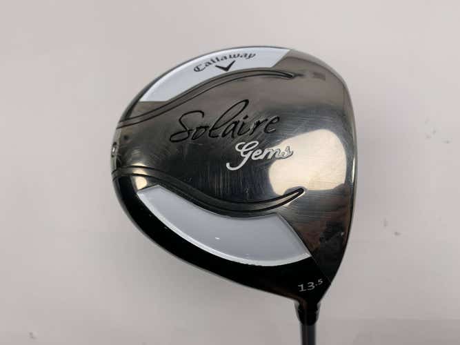 Callaway Solaire Gems Driver 13.5* 55g Ladies Graphite Women's RH