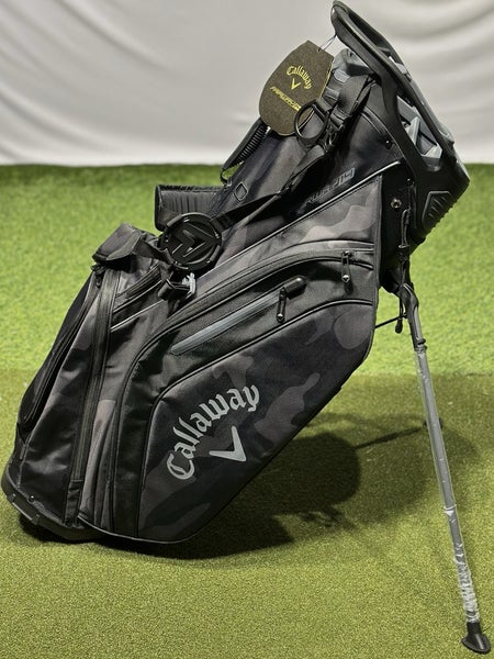 Callaway 2024 Fairway 14 Double Strap Golf Stand Bag Black/Camo NEW w/ Tags
