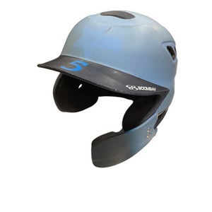 Used BoomBah CAROLINA BLUE HELMET W/ JAW Batting Helmet No Mask Royal Blue MD 11884-S000053003
