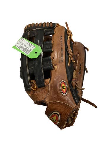 Used Easton GENUINE SERIES BB/SB Glove RH Throw Brown 12 3/4" 11884-S000052981