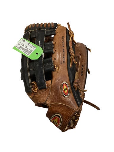 Used Easton GENUINE SERIES BB/SB Glove RH Throw Brown 12 3/4" 11884-S000052981