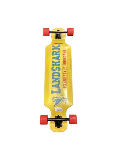 Used LANDSHARK LONG BOARD Longboard Yellow Long 11884-S000052941