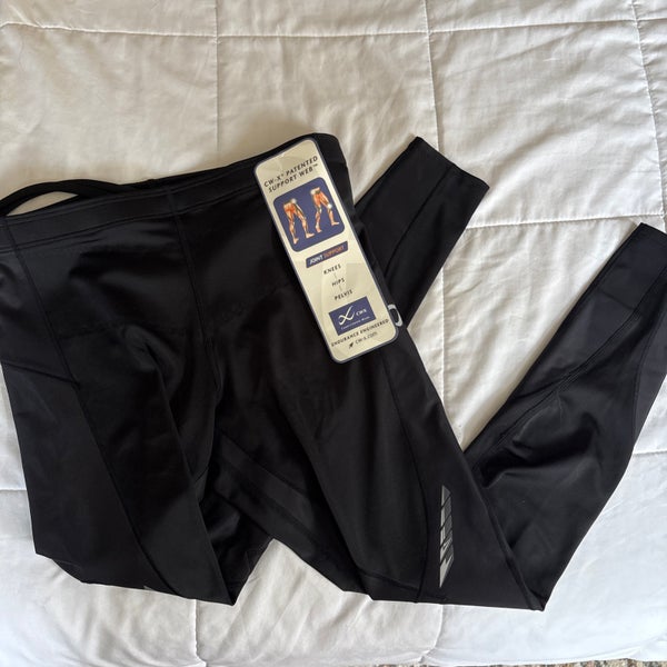 CW-X Men’s Medium Stabityx Tights Black - NEW WITH TAGS
