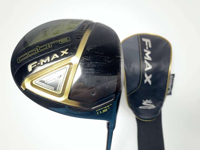 Cobra F-Max Offset Driver 11.5* SuperLite 50g Senior Graphite Mens RH HC Dents