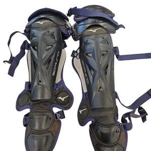 Used Mizuno SAMURAI Y 14.5 INCH Catchers Leg Guards None Youth 11850-S000021540
