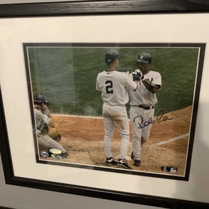 Robinson Cano Signed Framed 16x20 Photo New York Yankees Autographed Steiner