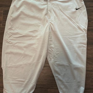 Gray Men's Adult Large Nike Game Pants (New)