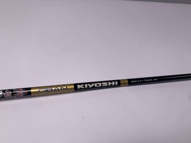 OBAN Kiyoshi Black 05 75g Extra Stiff Graphite Driver Shaft 44"-Titleist